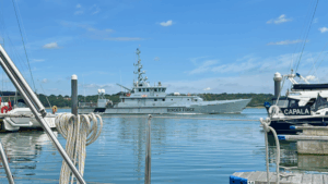 Border Force heading down the Orwell